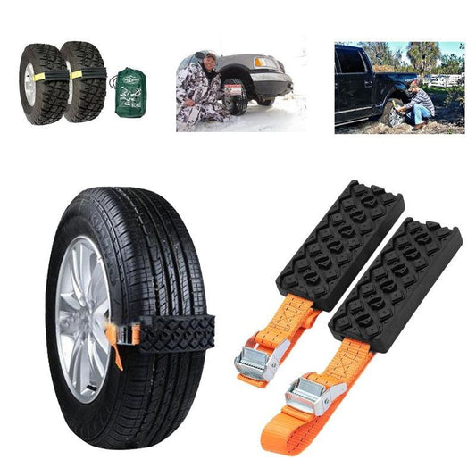 Flag Village Auto Tools Snow Chain Car Snow Tire Tire Chain Snow Emergency Snow Chain