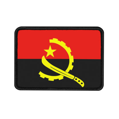 Flag Village Angola Flag Embroidery Iron-On Patches