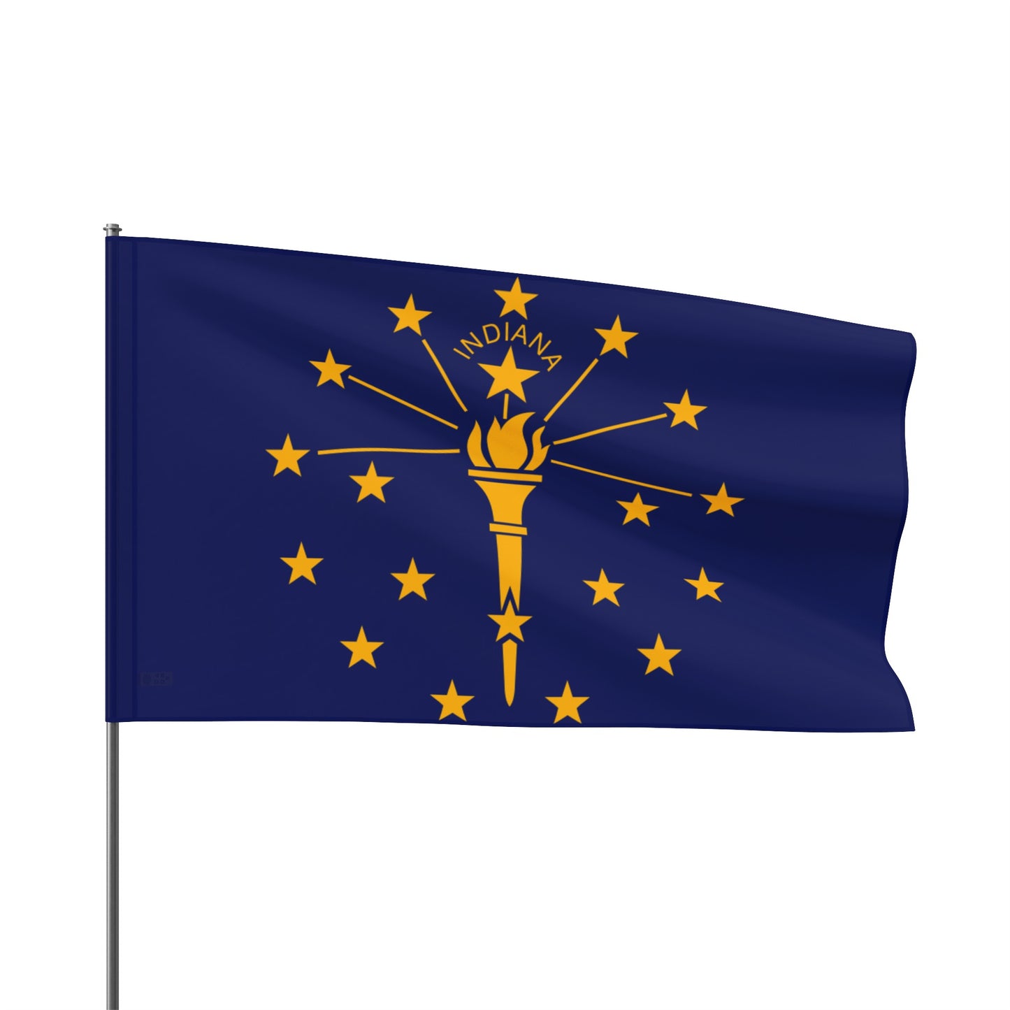 Flag Village USA Indiana State Flag 18" x 12" / 36" x 24" / 60" x 36"