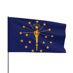 Flag Village USA Indiana State Flag 18" x 12" / 36" x 24" / 60" x 36"