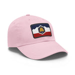 Flag Village USA Utah State Flag Hat Cap with Leather Patch