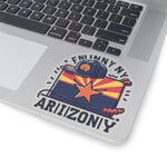 Flag Village USA Arizona State Flag Sticker 2", 3", 4", 6" AZ01