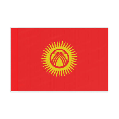 Flag Village Kyrgyzstan Flag 18" x 12" / 36" x 24" / 60" x 36"