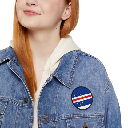Flag Village Cape Verde Flag Embroidery Iron-On Patches