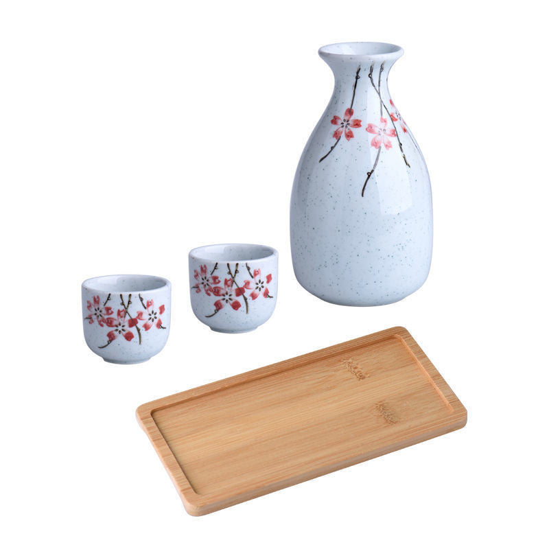 Flag Village Pure Color Wine Gift Box Set Ceramic Gift