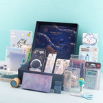 Flag Village Sakura Girl Starry Stationery Set Gift Box For Primary And Middle School Students