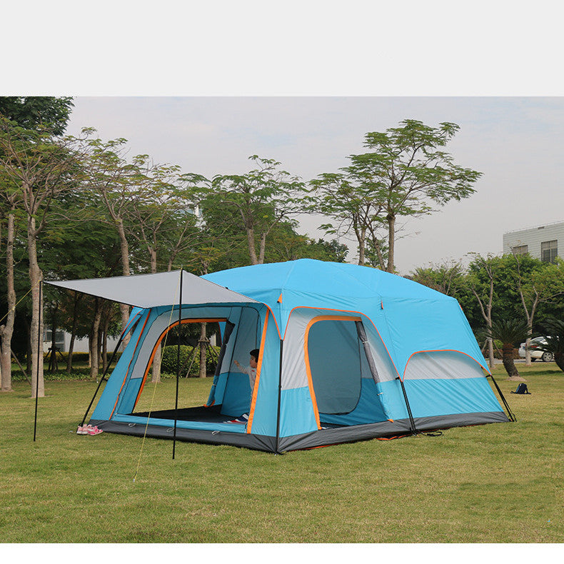 Flag Village Multi-person Thickening Rain-proof Camping Portable Luxury Villa