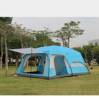 Flag Village Multi-person Thickening Rain-proof Camping Portable Luxury Villa