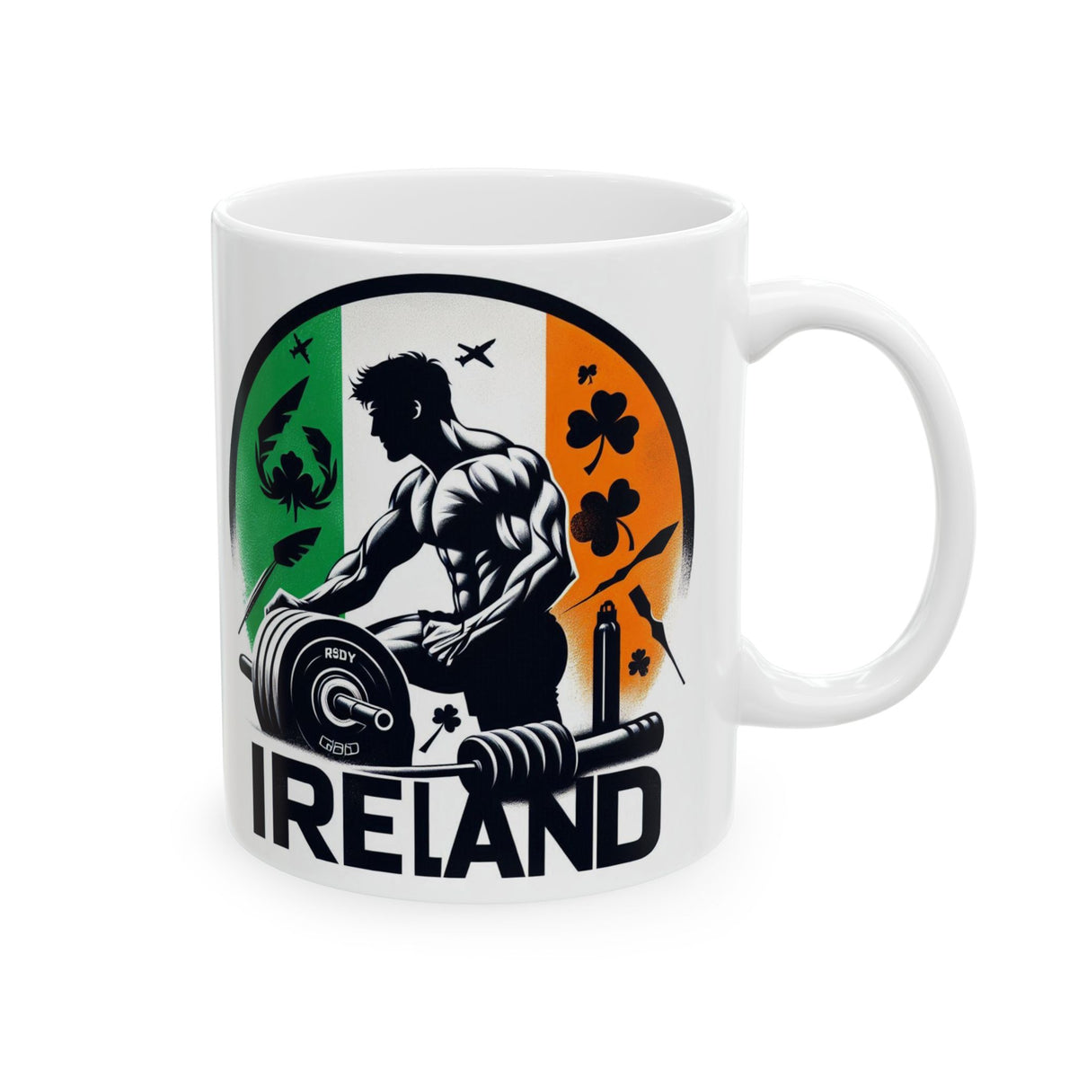 Flag Village IREAND Sporting Flag Ceramic Coffee Mug 11oz FV-MG0004