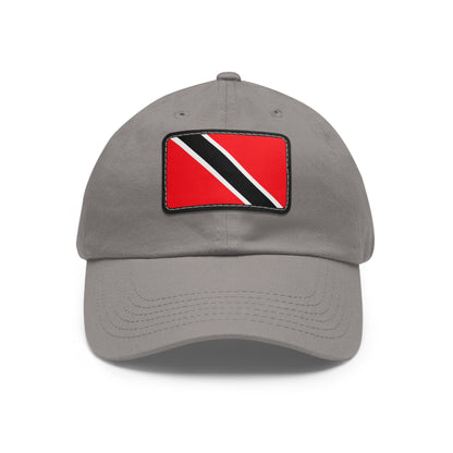 Flag Village Trinidad And Tobago Flag Hat Cap with Leather Patch