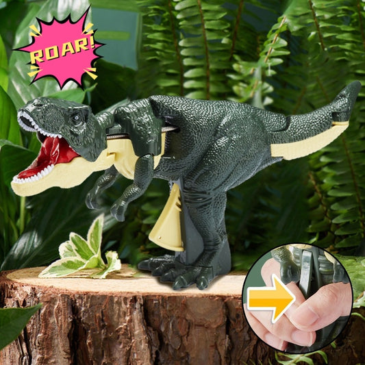 Flag Village Children Decompression Dinosaur Toy Creative Battery-free Telescopic Spring Swing Dinosaur Fidget Toys Christmas Gifts For Kids