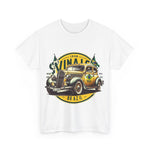 Flag Village Brazil Vintage Car Flag T-SHIRT Heavy Cotton Tee BRA0009