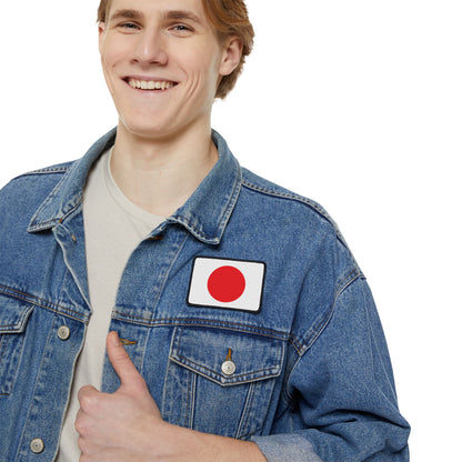 Flag Village Japan Flag Embroidery Iron-On Patches