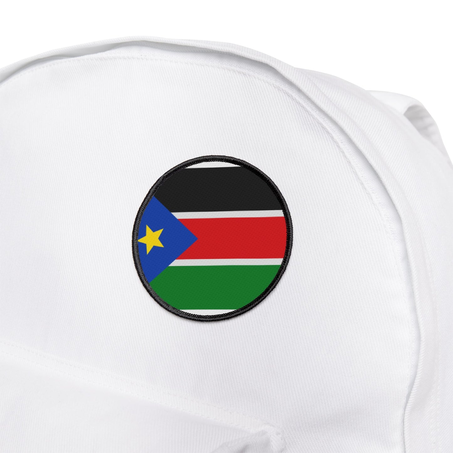 Flag Village South Sudan Flag Embroidery Iron-On Patches