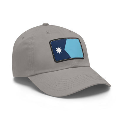 Flag Village USA Minnesota State Flag Hat Cap with Leather Patch