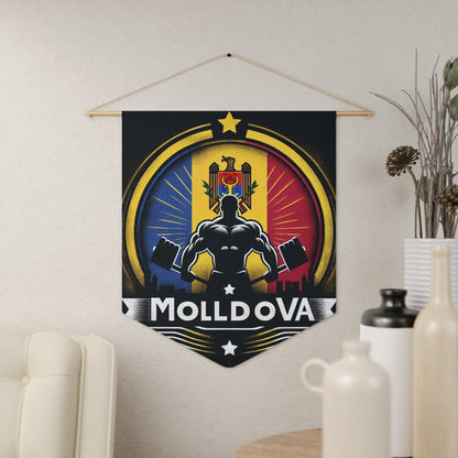 Flag Village Moldova Flag Pennant Sporting Home Wall decoration MDA0001