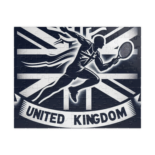 Flag Village United Kingdom Sporting Flag Puzzle (110, 252, 520, 1014-piece) UK0012