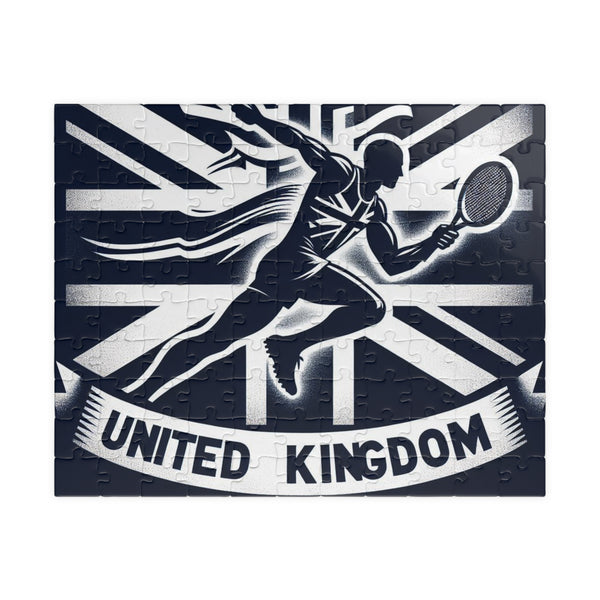 Flag Village United Kingdom Sporting Flag Puzzle (110, 252, 520, 1014-piece) UK0012
