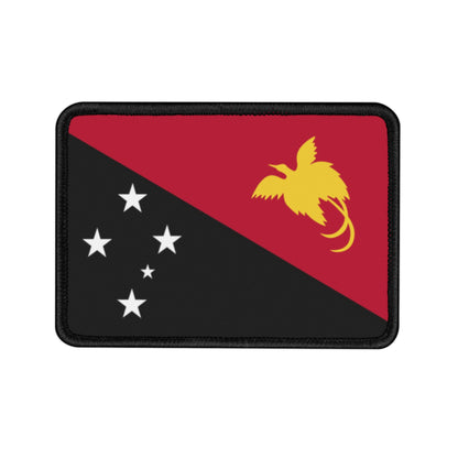 Flag Village Papua New Guinea Flag Embroidery Iron-On Patches