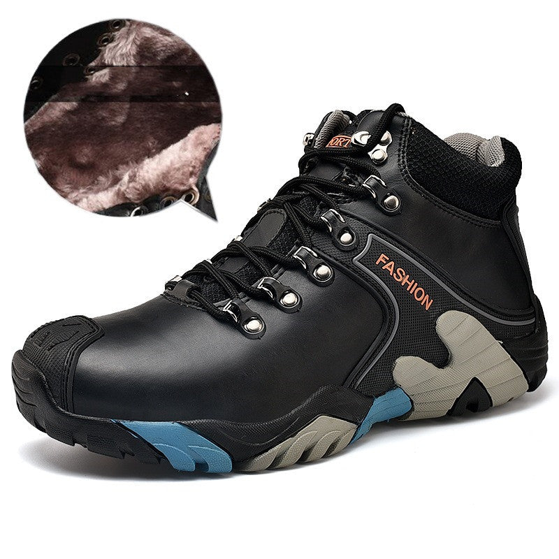 Flag Village Hiking Shoes, Running Shoes, Non-slip Wear-resistant Outdoor Warm Hiking Shoes