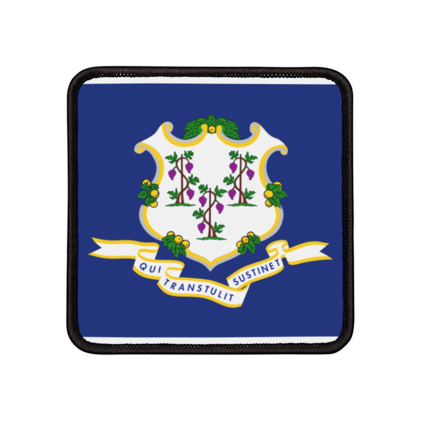 Flag Village Connecticut State Flag Embroidery Iron-On Patches