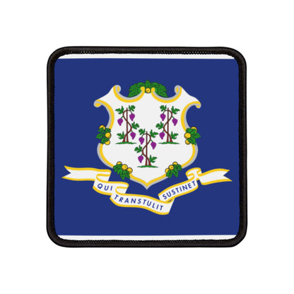 Flag Village Connecticut State Flag Embroidery Iron-On Patches
