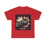 Flag Village UK Vintage Car Flag T-SHIRT Heavy Cotton Tee UK0004