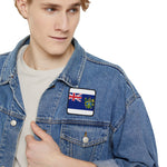 Flag Village Pitcairn Flag Embroidery Iron-On Patches
