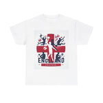 Flag Village England Sporting Flag T-SHIRT Heavy Cotton Tee GBR0009