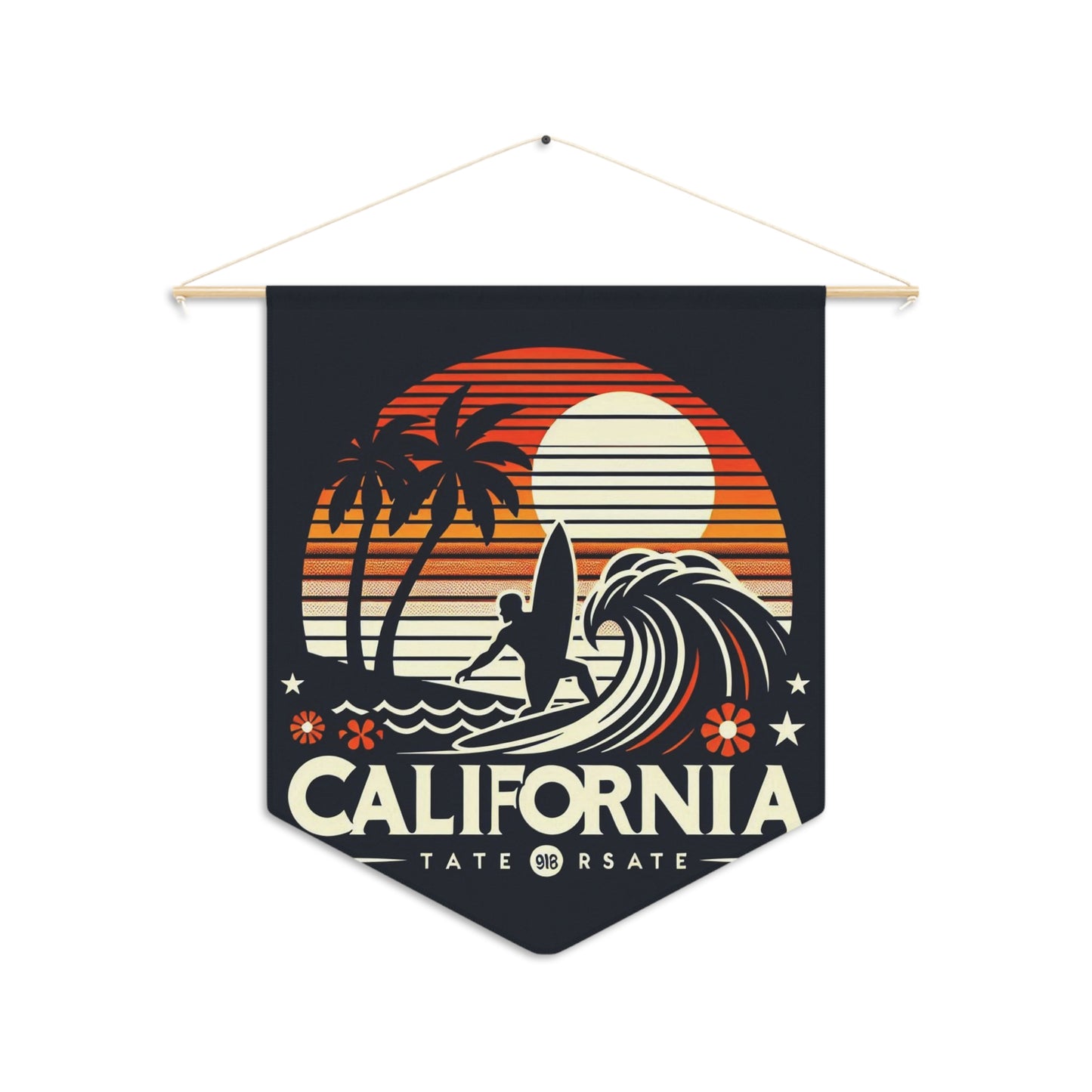 Flag Village California State Flag Pennant Sporting Home Wall decoration CA0001