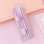 Flag Village Girl School Supplies Set Gift Box Gift Bag Primary School Pupil Pencil Stationery