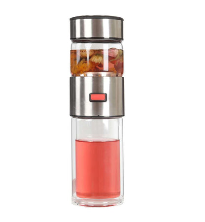 Flag Village Car Tea And Water Separation Glass Portable Gift Box Set