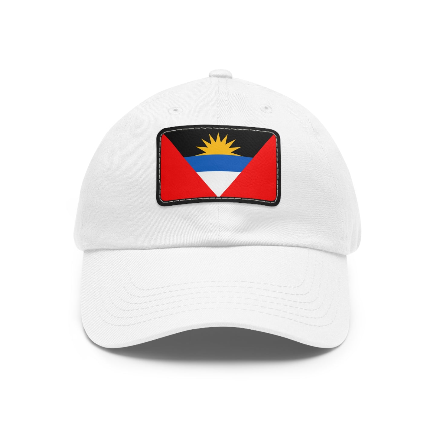 Flag Village Antigua And Barbuda Flag Hat Cap with Leather Patch