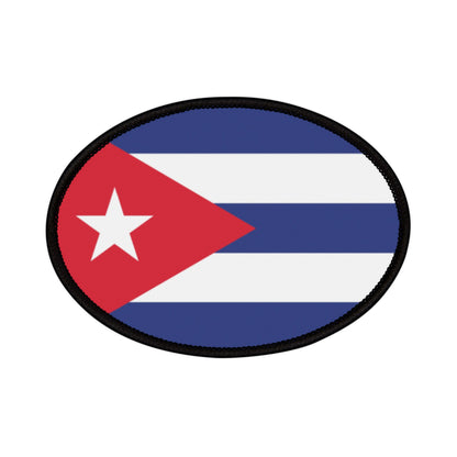 Flag Village Cuba Flag Embroidery Iron-On Patches