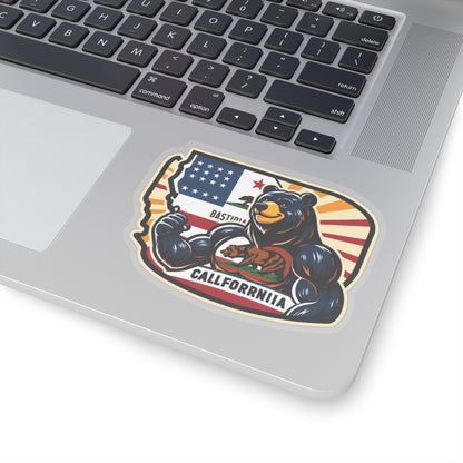 Flag Village USA California State Flag Stickers 2", 3", 4", 6" CA01