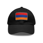 Flag Village Armenia Flag Hat Cap with Leather Patch