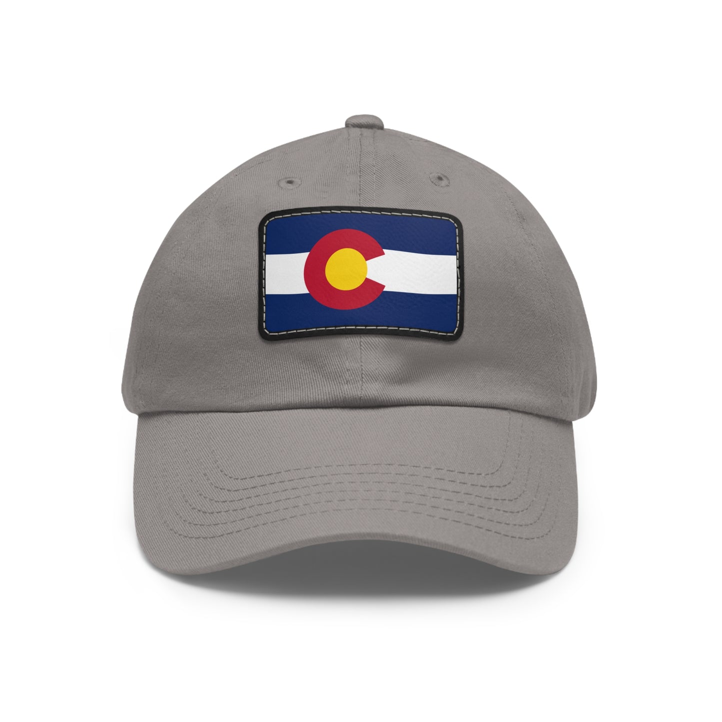 Flag Village USA Colorado State Flag Hat Cap with Leather Patch