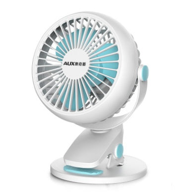 Flag Village Portable Mini Desktop Fan Silent High Wind Power Cordless Rechargeable Fan Cooler Small Fan For Students Office Gifts