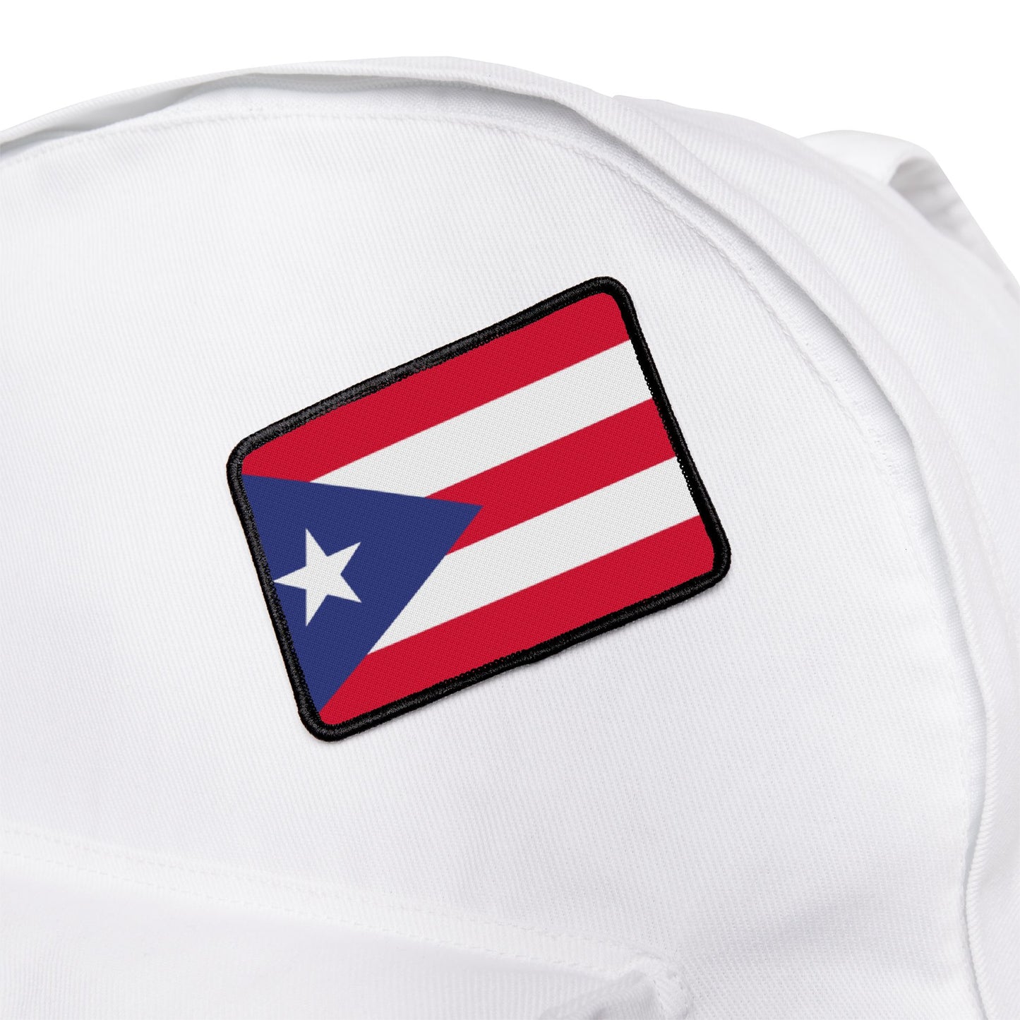 Flag Village Puerto Rico Flag Embroidery Iron-On Patches