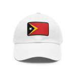 Flag Village Timor(East Timor) Flag Hat Cap with Leather Patch