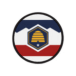 Flag Village Utah State Flag Embroidered Iron-On Patch