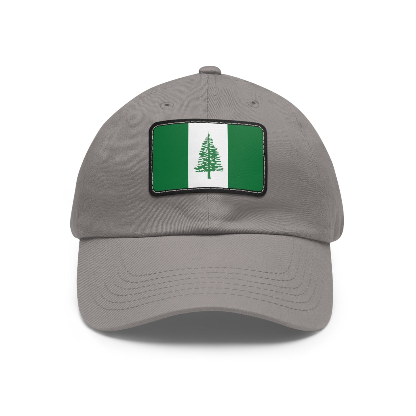 Flag Village Norfolk Island Flag Hat Cap with Leather Patch