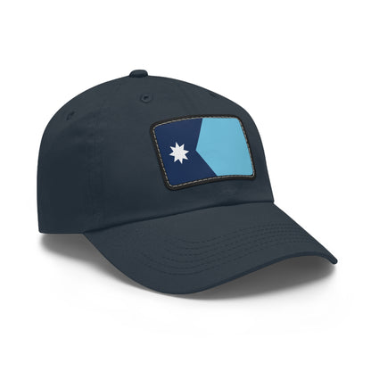 Flag Village USA Minnesota State Flag Hat Cap with Leather Patch