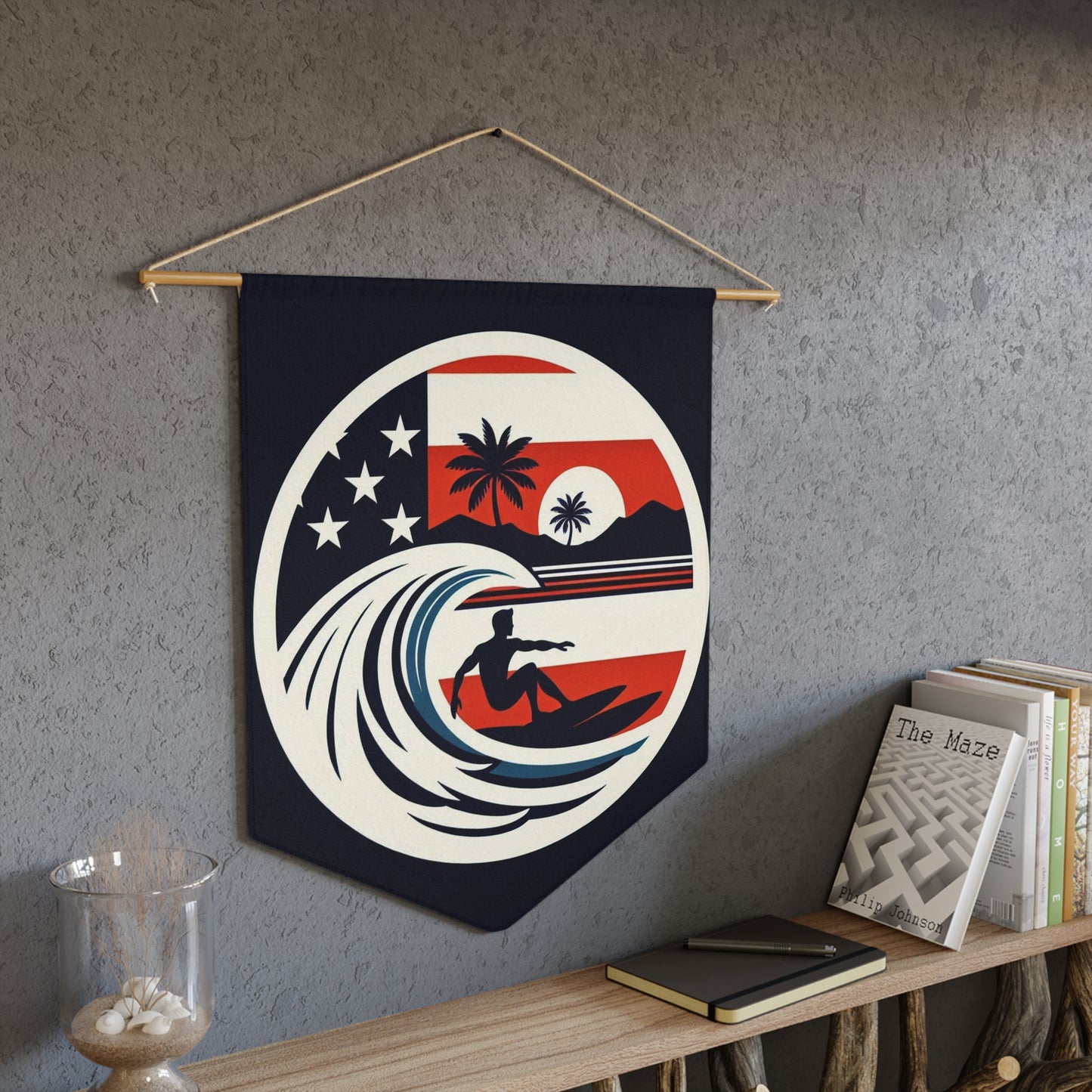 Flag Village Hawaii State Flag Pennant Sporting Home Wall decoration HI0002