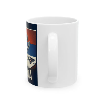 Flag Village Armenia Sporting Flag Ceramic Coffee Mug 11oz FV-MG0209
