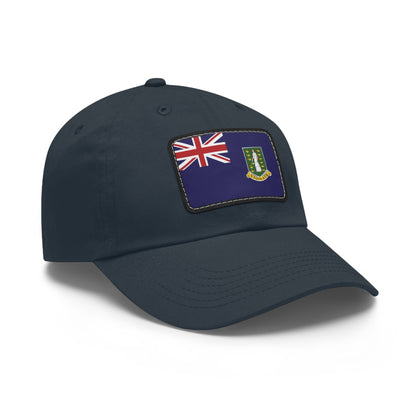 Flag Village Virgin Islands(British Virgin Islands) Flag Hat Cap with Leather Patch