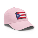 Flag Village Puerto Rico Flag Hat Cap with Leather Patch