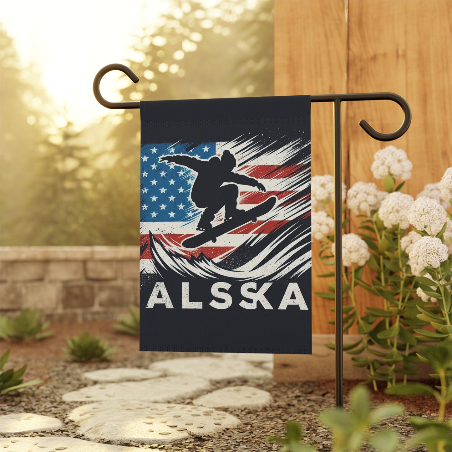 Flag Village Alaska State Flag Sporting Garden & House Banner AK0003