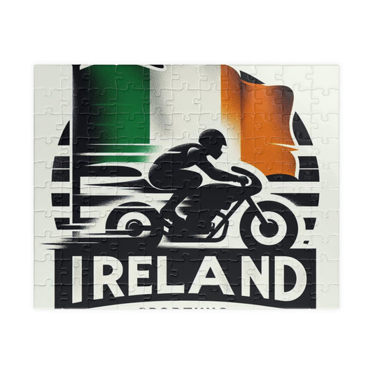 Flag Village IREAND Racing Car Sporting Flag Puzzle (110, 252, 520, 1014-piece) IRL0010