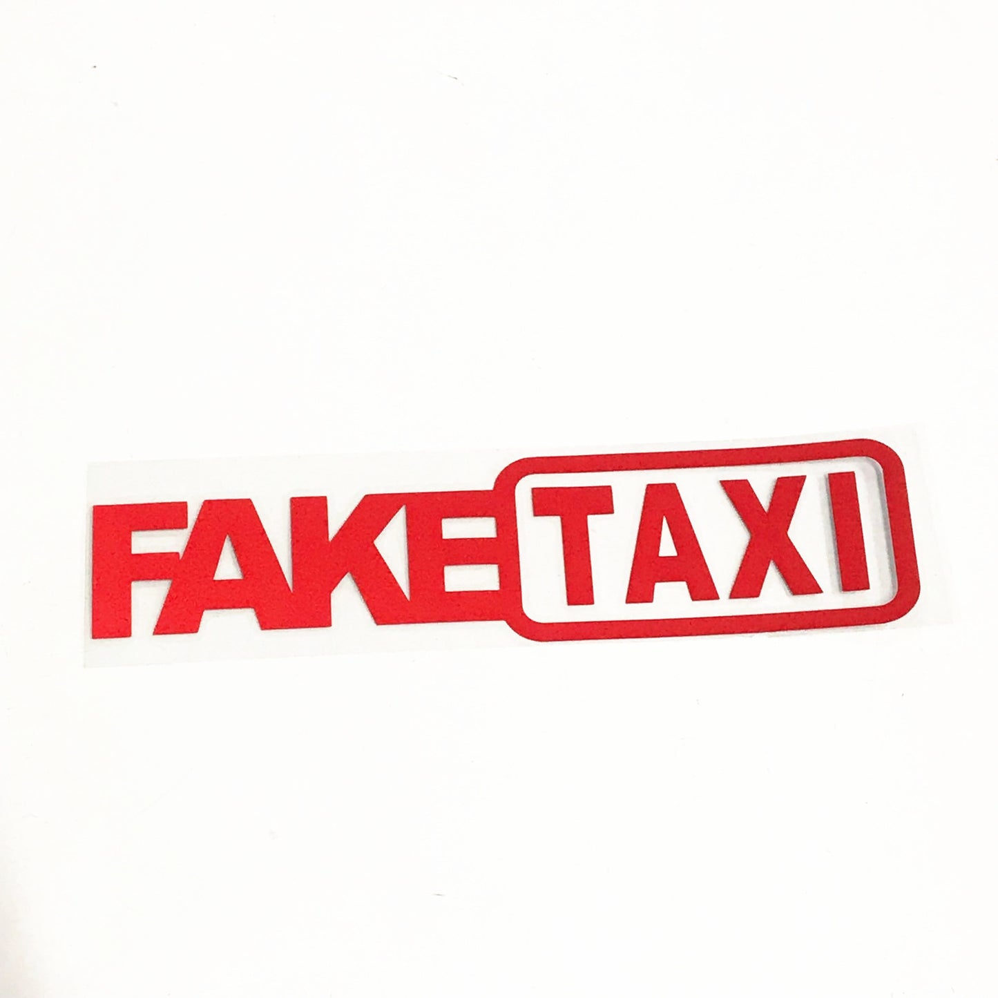 Flag Village Auto Tools Fake Taxi Drifting Sign Funny Car Sticker